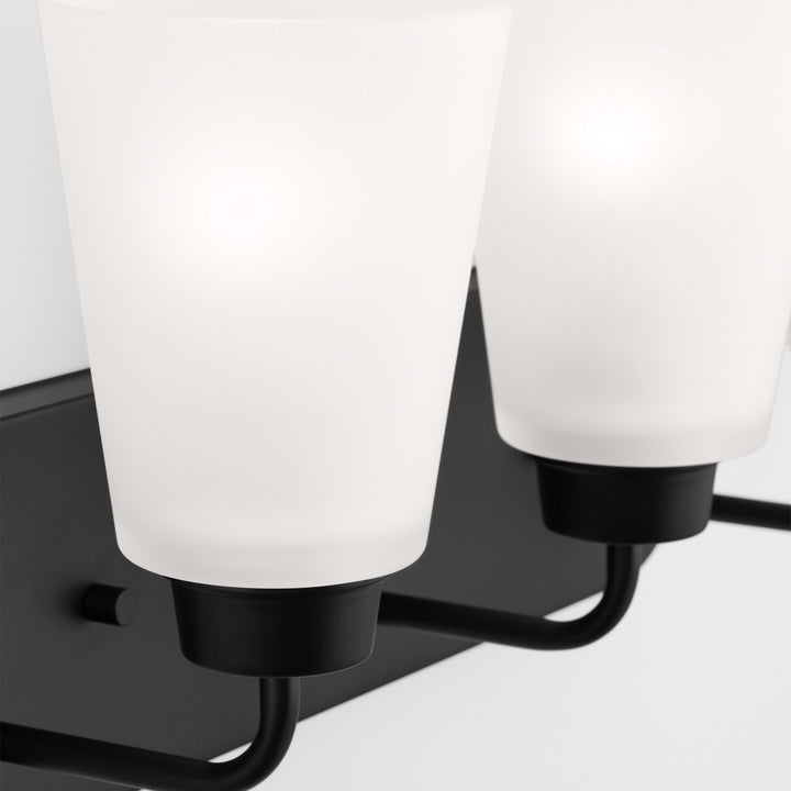 Generation Lighting Canada - 4415203-112 - Three Light Wall / Bath - Kerrville - Midnight Black