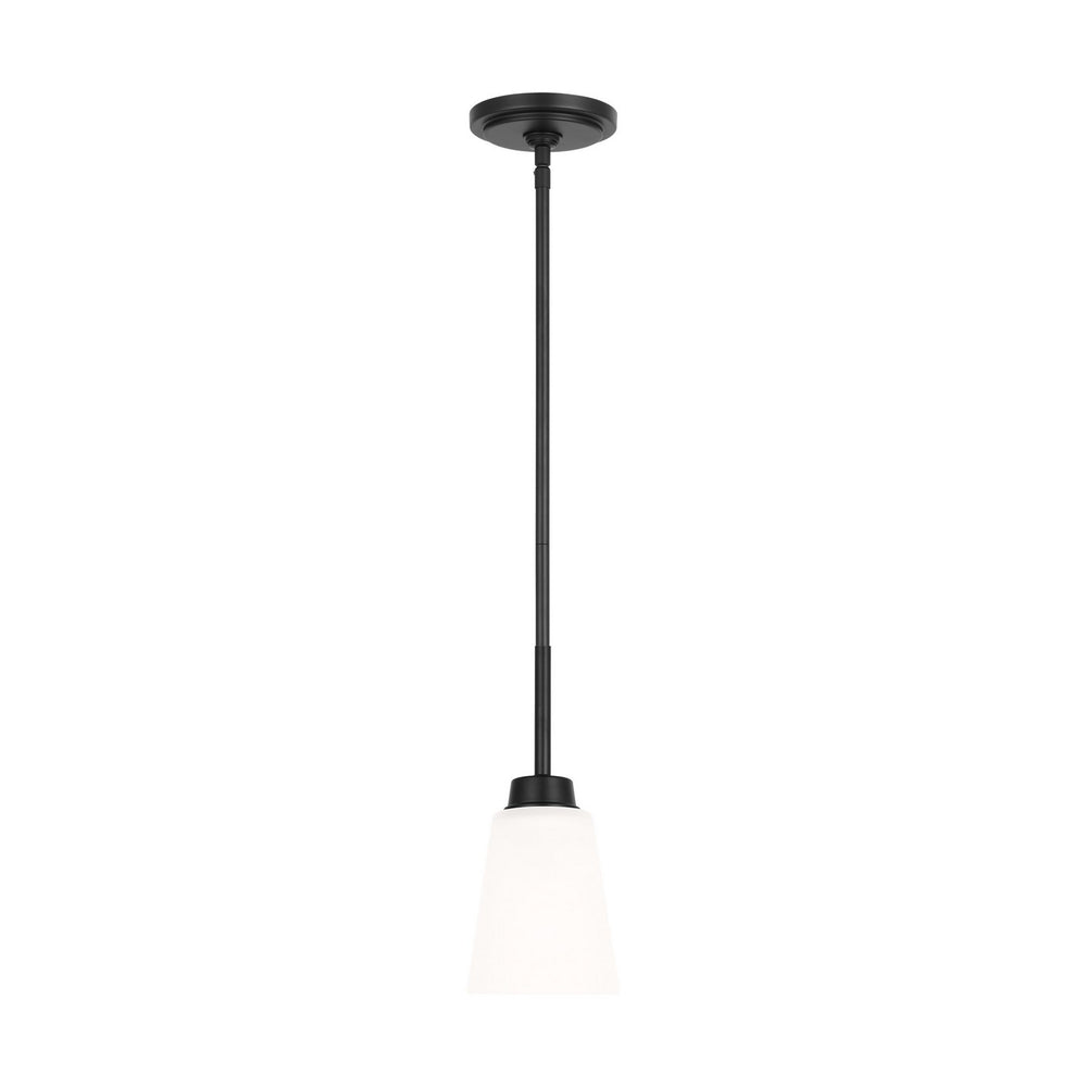 Generation Lighting Canada - 6115201-112 - One Light Mini Pendant - Kerrville - Midnight Black