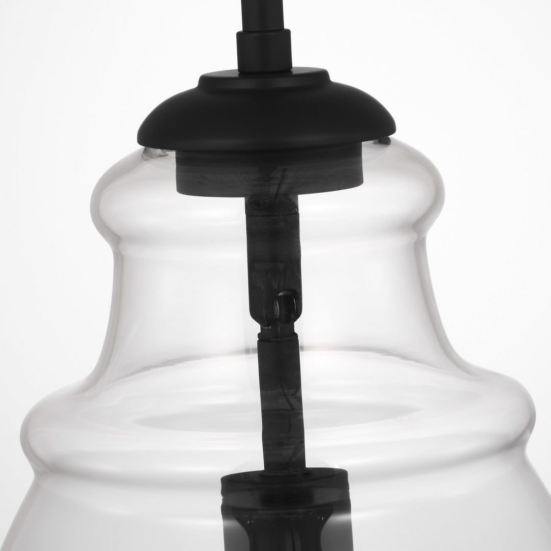 Generation Lighting Canada - P1484MBK - One Light Pendant - Marino - Midnight Black