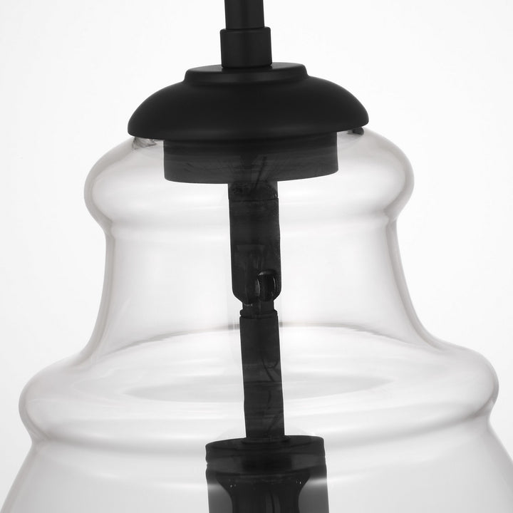 Generation Lighting Canada - P1484MBK - One Light Pendant - Marino - Midnight Black