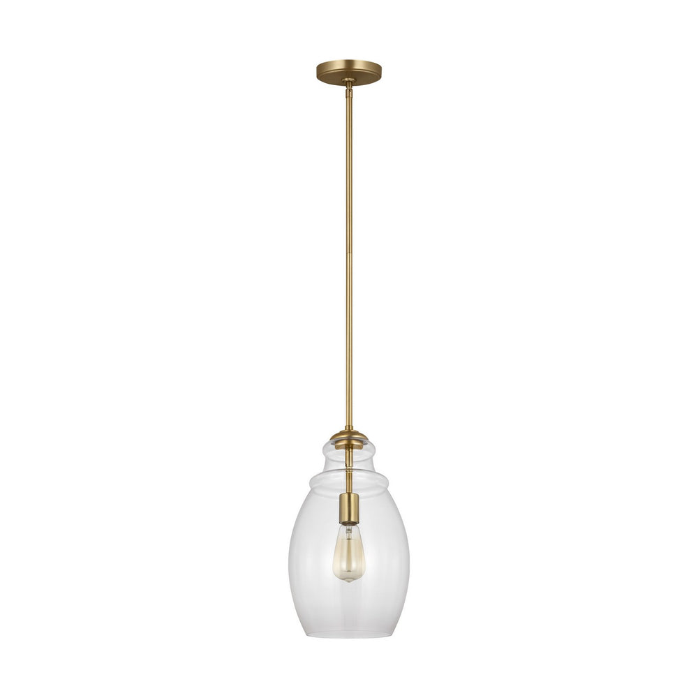 Generation Lighting Canada - P1484SB - One Light Pendant - Marino - Satin Brass