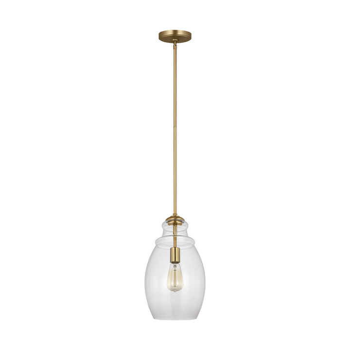 Generation Lighting Canada - P1484SB - One Light Pendant - Marino - Satin Brass