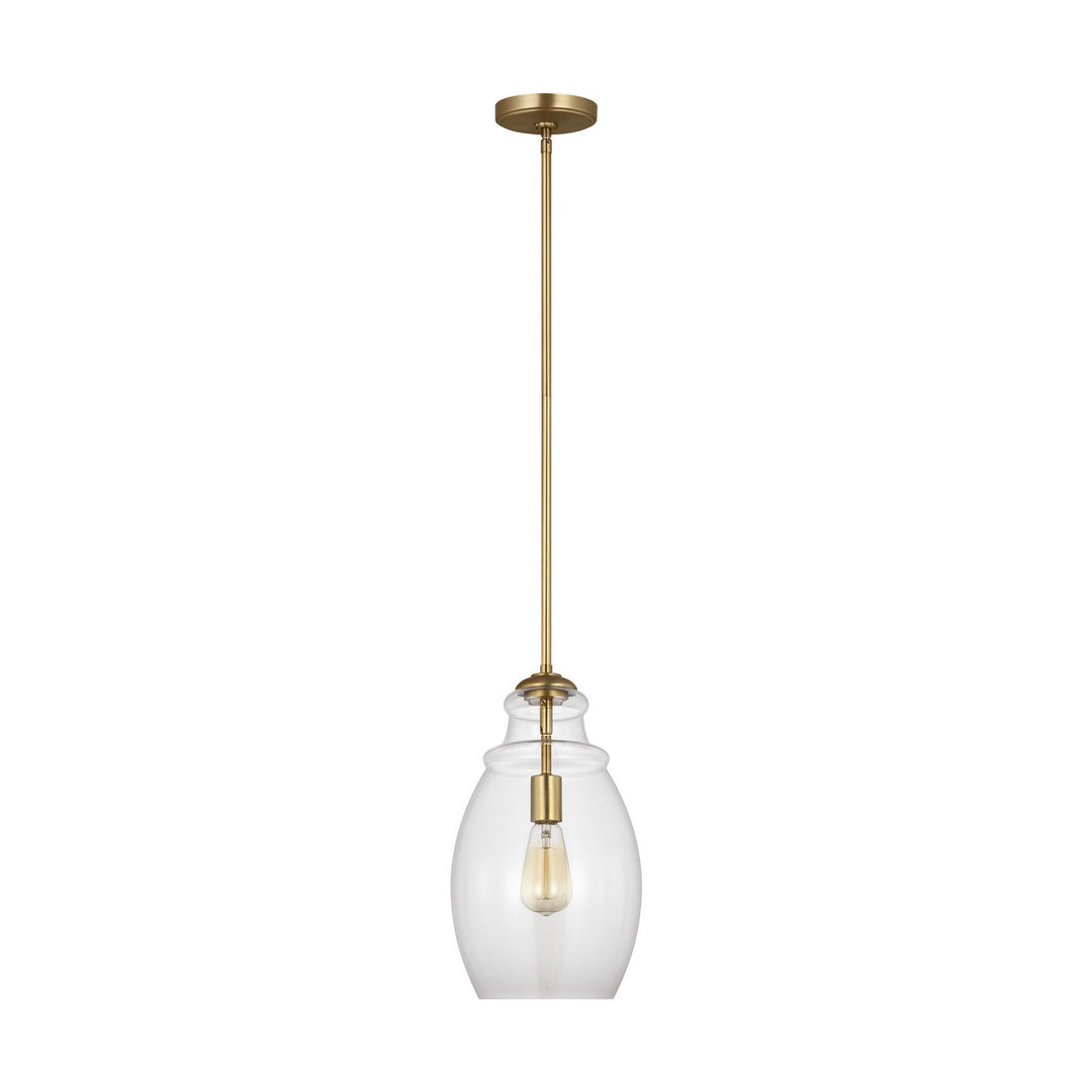 Generation Lighting Canada - P1484SB - One Light Pendant - Marino - Satin Brass