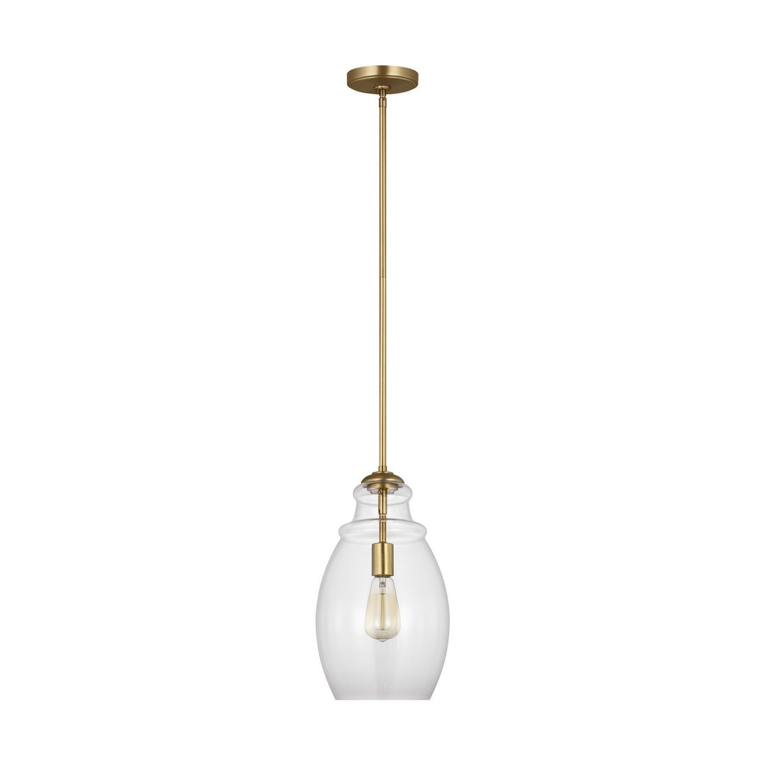 Generation Lighting Canada - P1484SB - One Light Pendant - Marino - Satin Brass