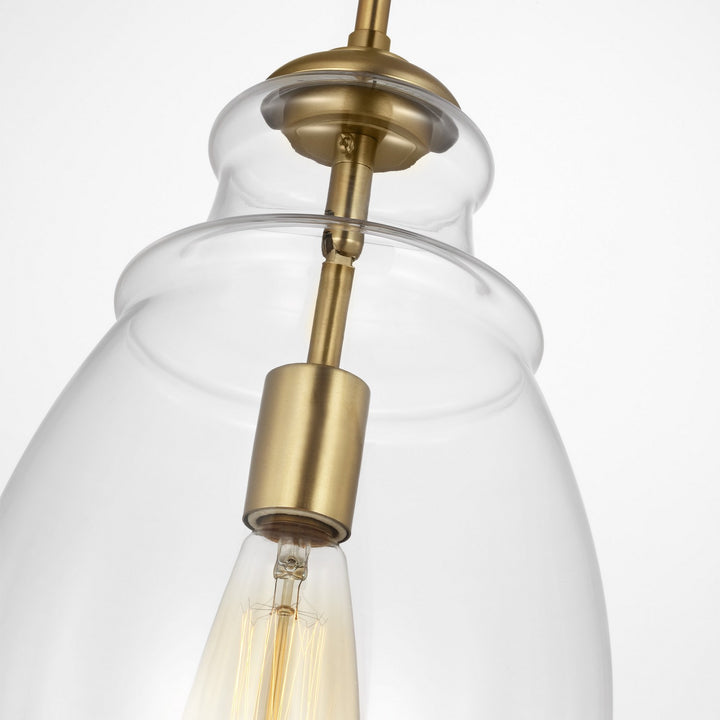 Generation Lighting Canada - P1484SB - One Light Pendant - Marino - Satin Brass