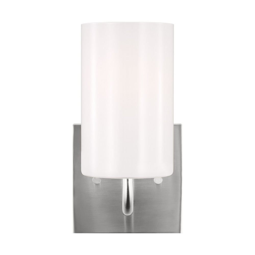 Generation Lighting Canada - GLV1001BS - One Light Vanity - Rhett - Brushed Steel