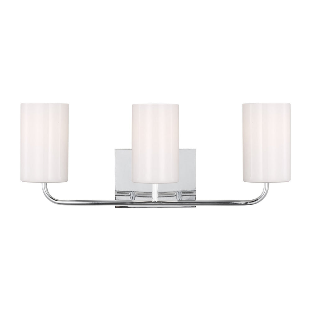 Generation Lighting Canada - GLV1003CH - Three Light Vanity - Rhett - Chrome