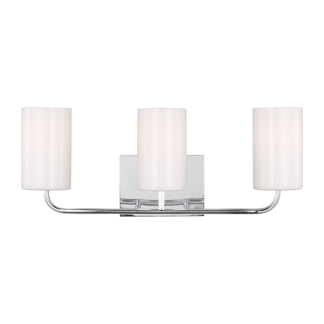 Generation Lighting Canada - GLV1003CH - Three Light Vanity - Rhett - Chrome