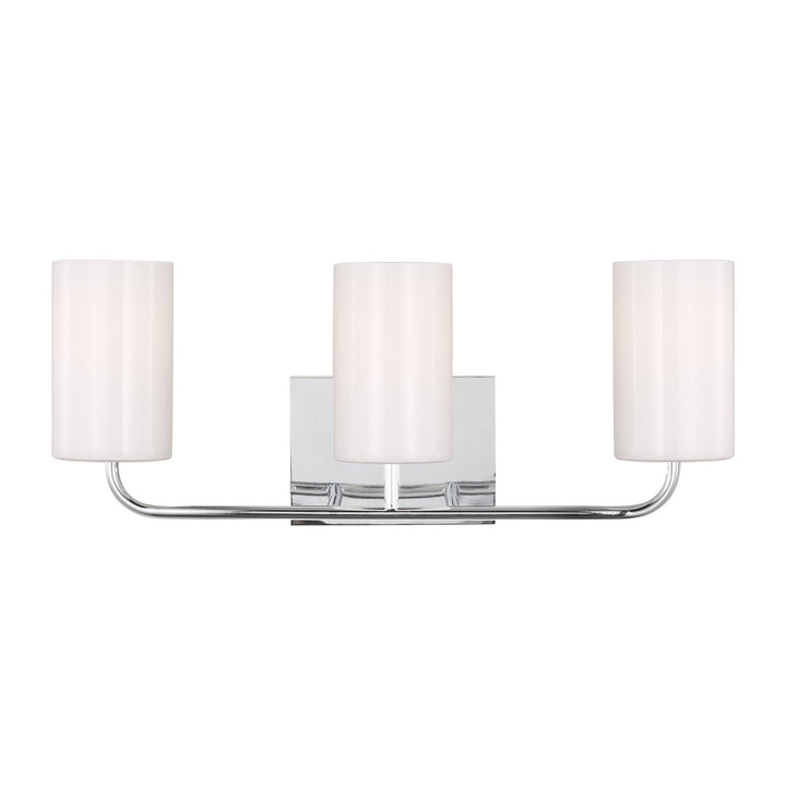 Generation Lighting Canada - GLV1003CH - Three Light Vanity - Rhett - Chrome