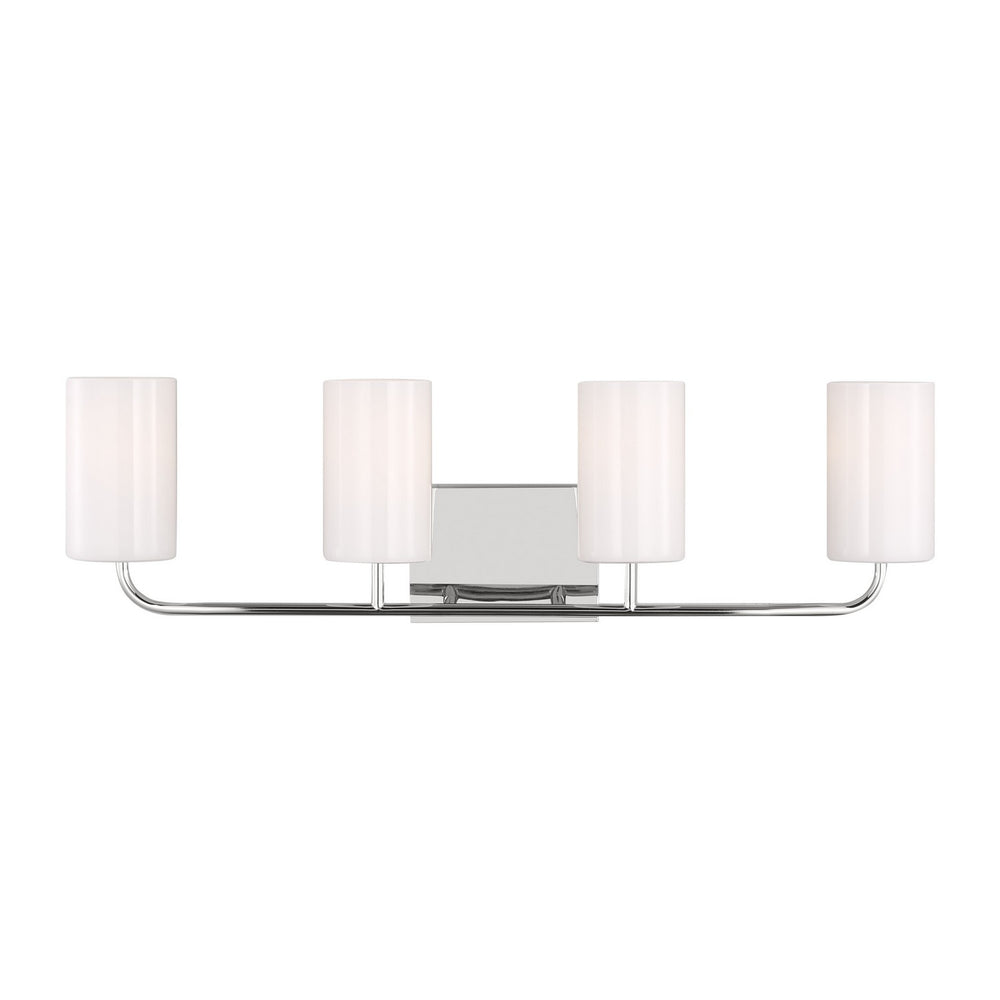 Generation Lighting Canada - GLV1004CH - Four Light Vanity - Rhett - Chrome
