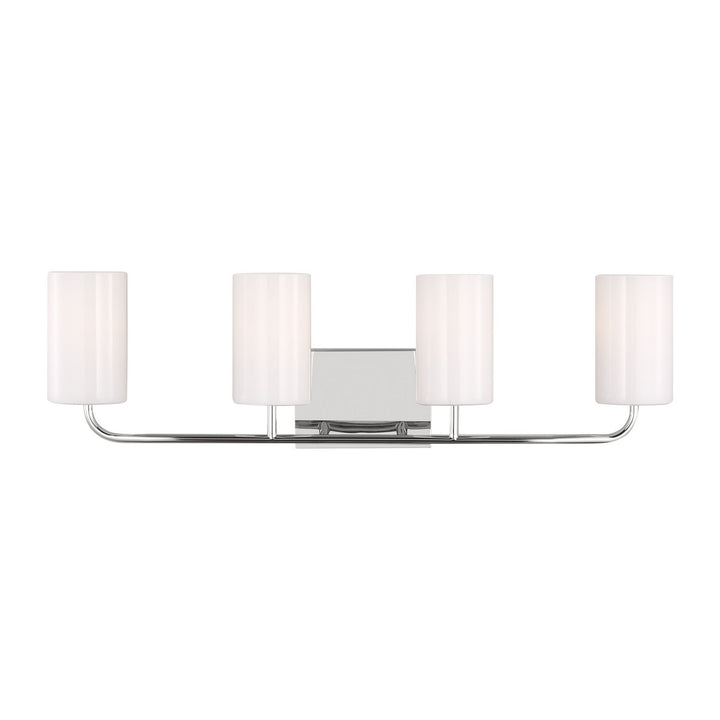 Generation Lighting Canada - GLV1004CH - Four Light Vanity - Rhett - Chrome