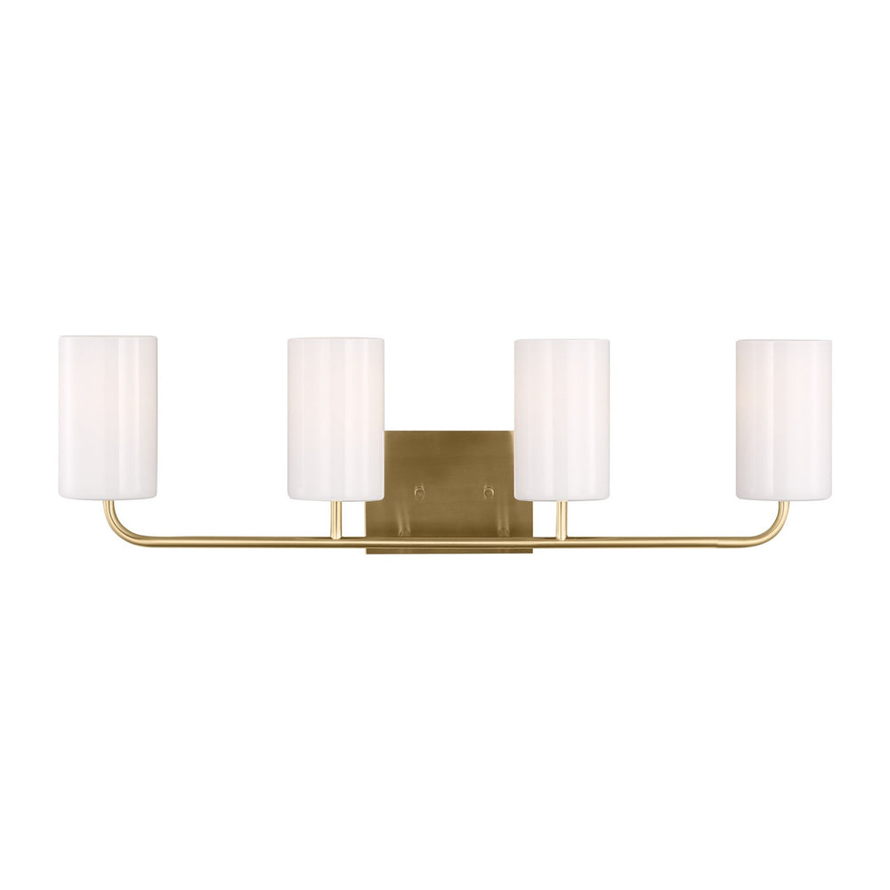 Generation Lighting Canada - GLV1004SB - Four Light Vanity - Rhett - Satin Bronze