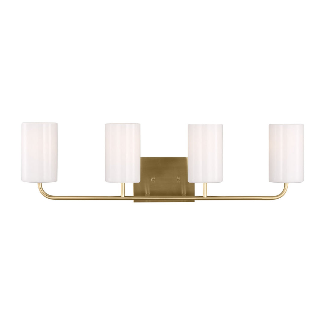 Generation Lighting Canada - GLV1004SB - Four Light Vanity - Rhett - Satin Bronze