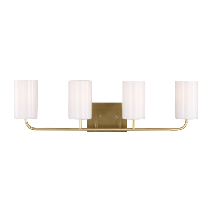 Generation Lighting Canada - GLV1004SB - Four Light Vanity - Rhett - Satin Bronze