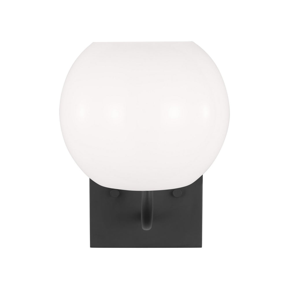 Generation Lighting Canada - GLV1011MBK - One Light Vanity - Rory - Midnight Black