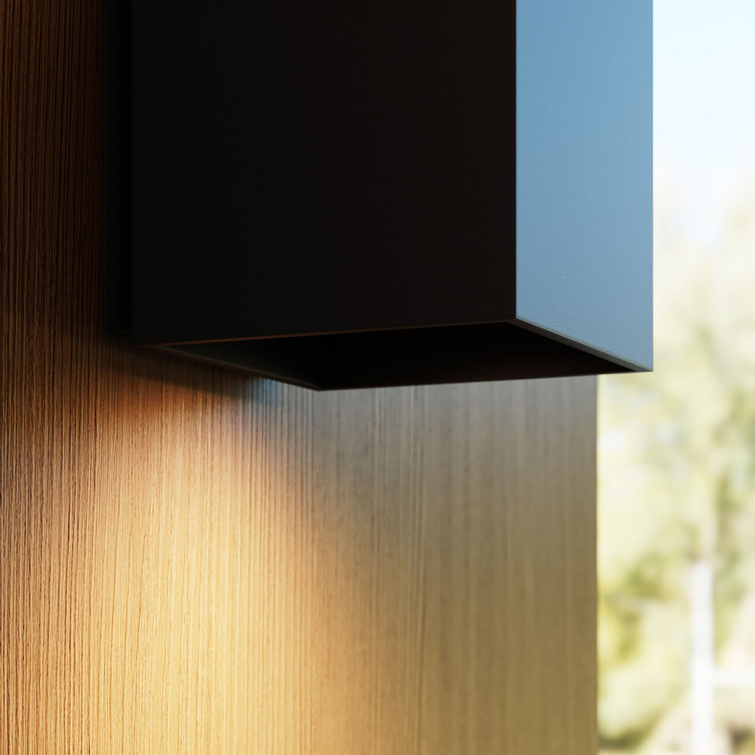 Sonneman - 7520.97 - LED Wall Sconce - Qube - Textured Black