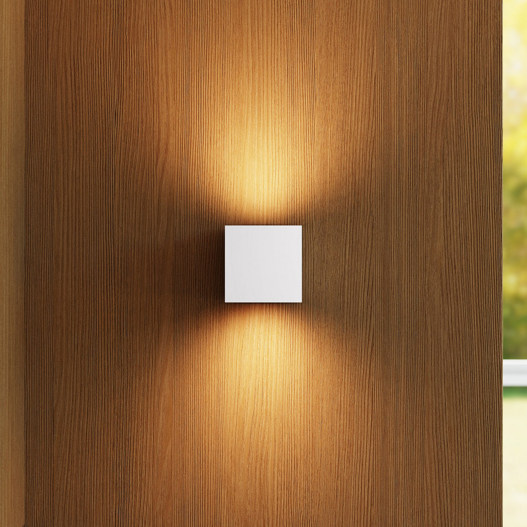 Sonneman - 7520.98 - LED Wall Sconce - Qube - Textured White