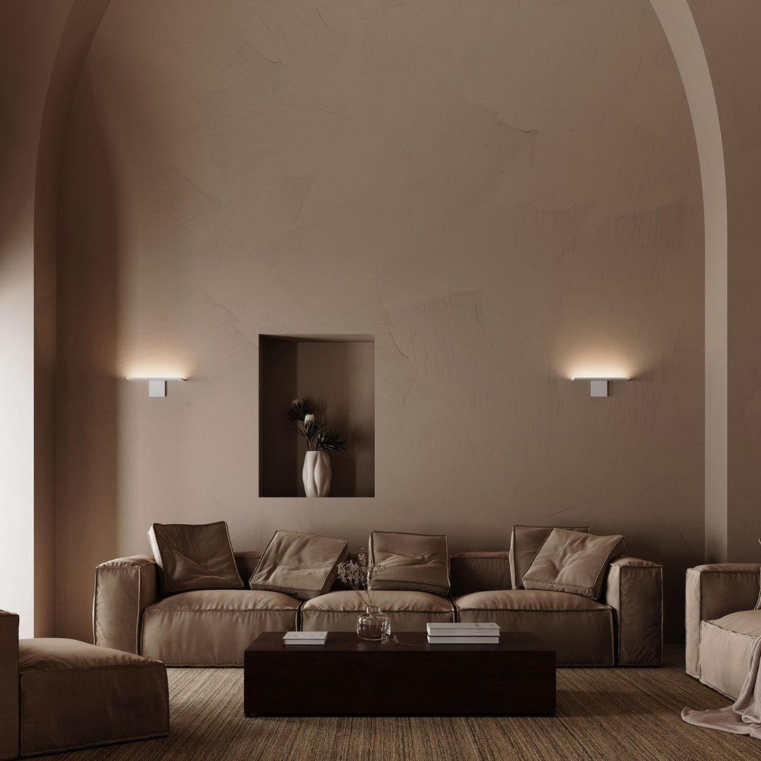 Sonneman - 7535.98 - LED Wall Sconce - Base - Textured White