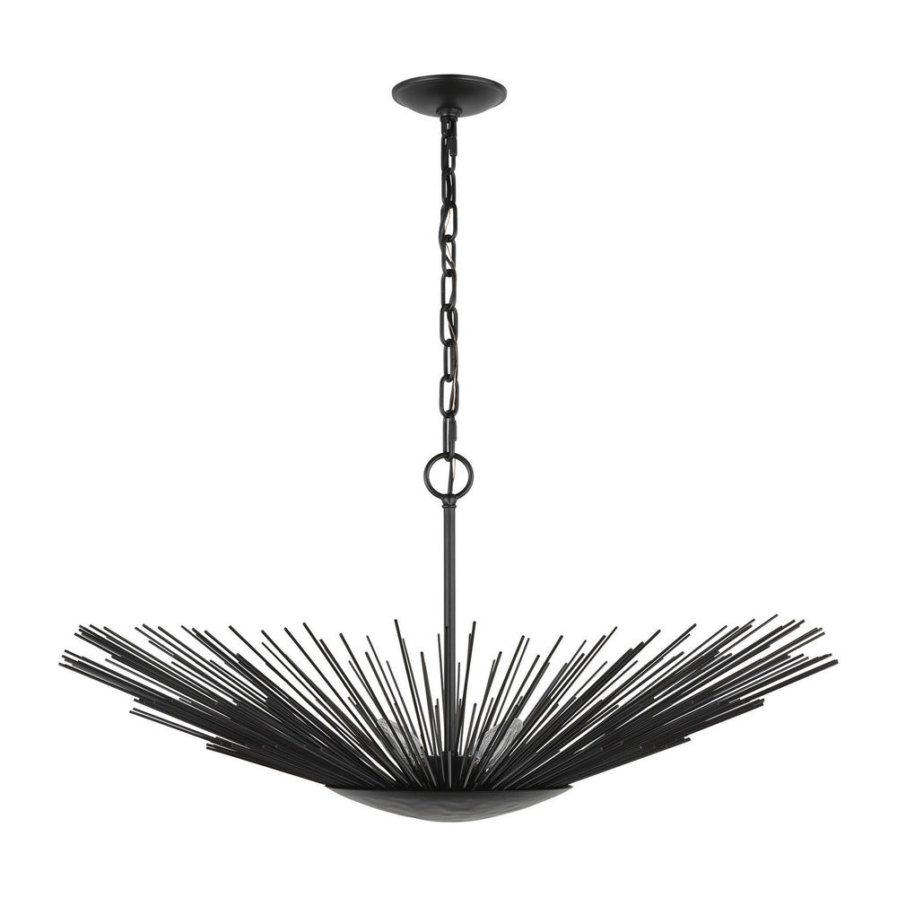 Visual Comfort Studio Canada - AP1084AI - One Light Pendant - Helios - Aged Iron