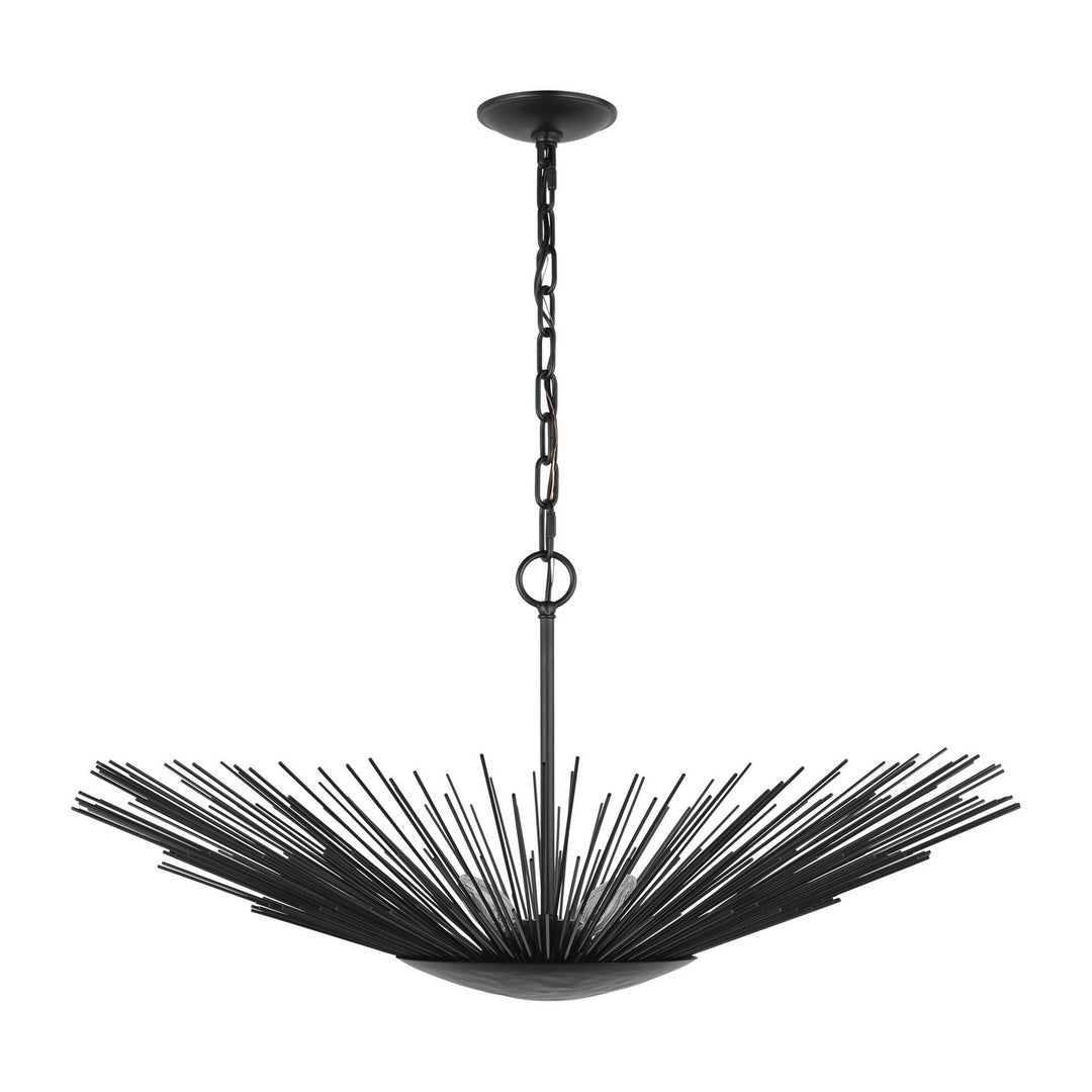 Visual Comfort Studio Canada - AP1084AI - One Light Pendant - Helios - Aged Iron