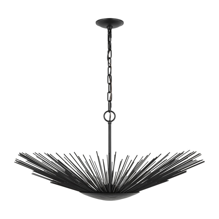 Visual Comfort Studio Canada - AP1084AI - One Light Pendant - Helios - Aged Iron