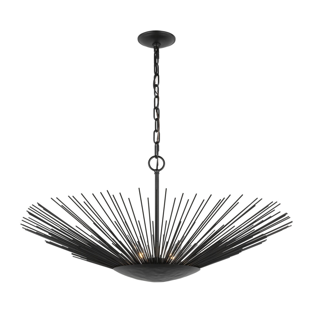 Visual Comfort Studio Canada - AP1084AI - One Light Pendant - Helios - Aged Iron