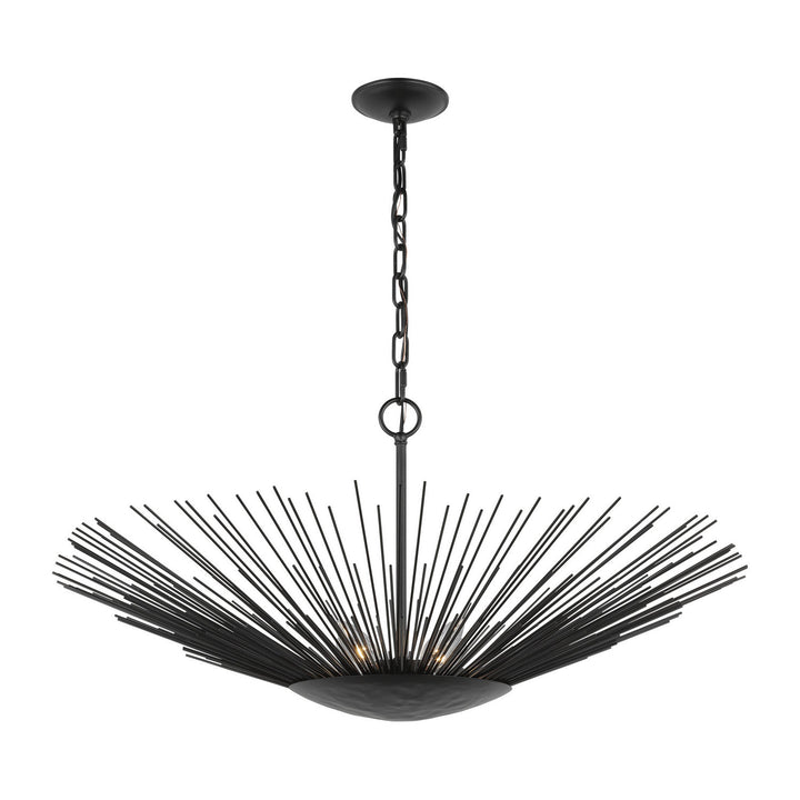 Visual Comfort Studio Canada - AP1084AI - One Light Pendant - Helios - Aged Iron