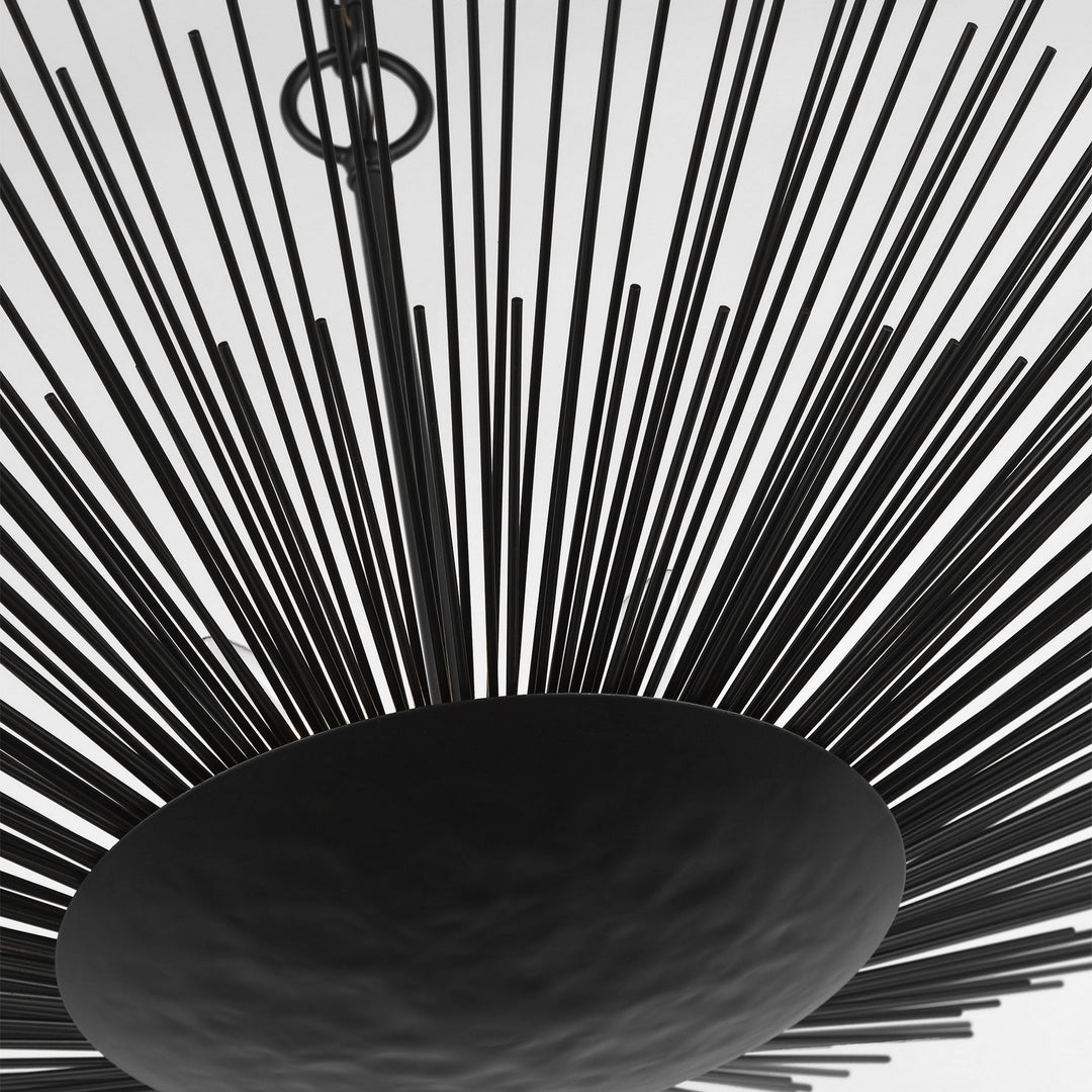 Visual Comfort Studio Canada - AP1084AI - One Light Pendant - Helios - Aged Iron