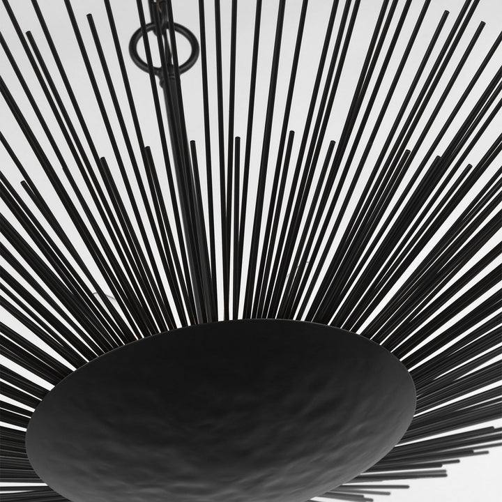 Visual Comfort Studio Canada - AP1084AI - One Light Pendant - Helios - Aged Iron