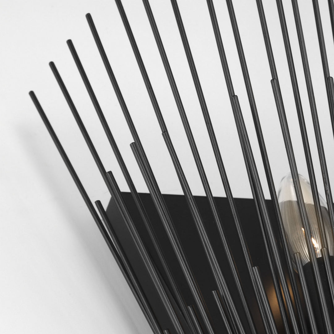 Visual Comfort Studio Canada - AW1101AI - Three Light Pocket Sconce - Helios - Aged Iron