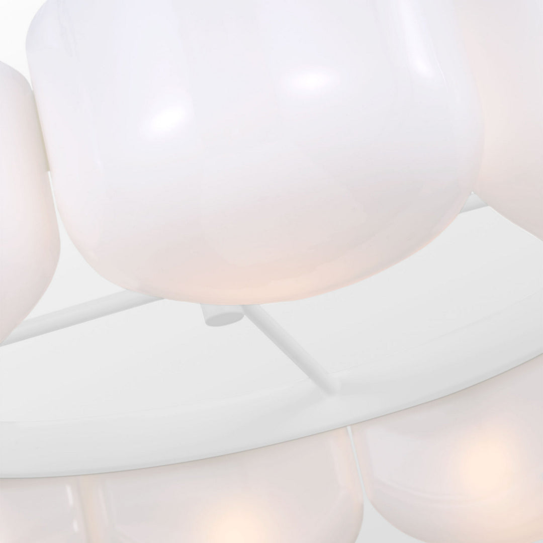 Visual Comfort Studio Canada - LXC11210MWT - Ten Light Chandelier - Cheverny - Matte White