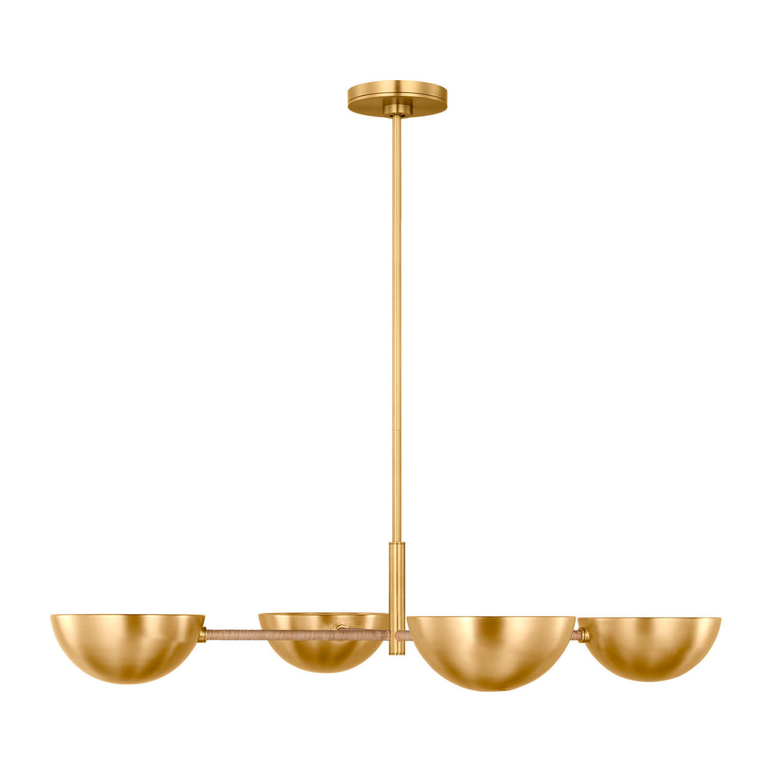 Visual Comfort Studio Canada - LXC1134BBS - Four Light Chandelier - Balleroy - Burnished Brass