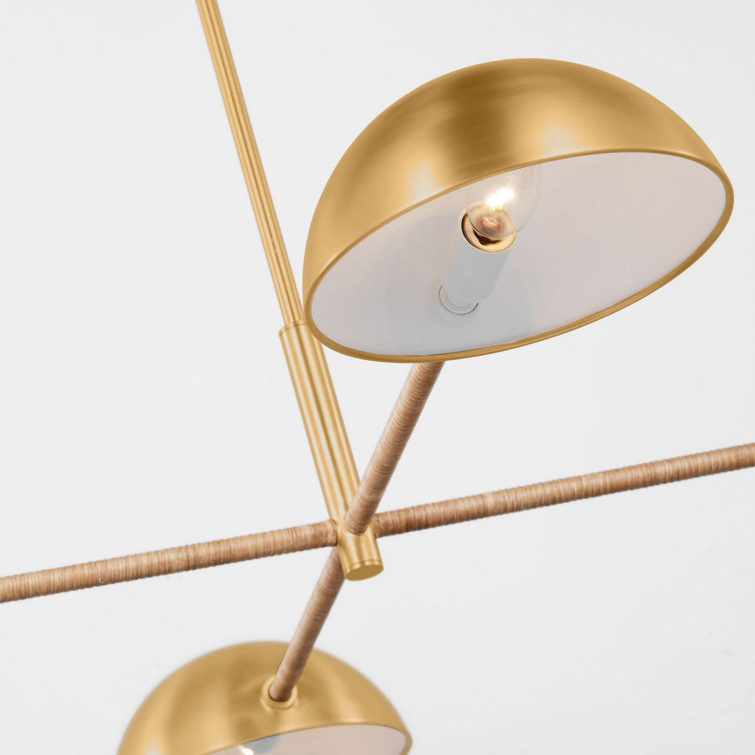 Visual Comfort Studio Canada - LXC1134BBS - Four Light Chandelier - Balleroy - Burnished Brass