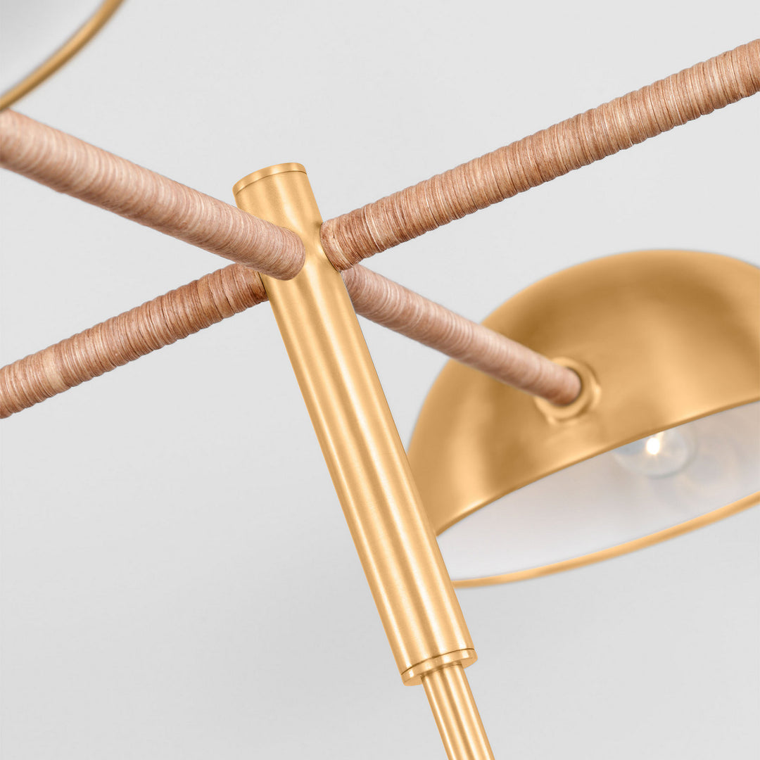 Visual Comfort Studio Canada - LXC1134BBS - Four Light Chandelier - Balleroy - Burnished Brass