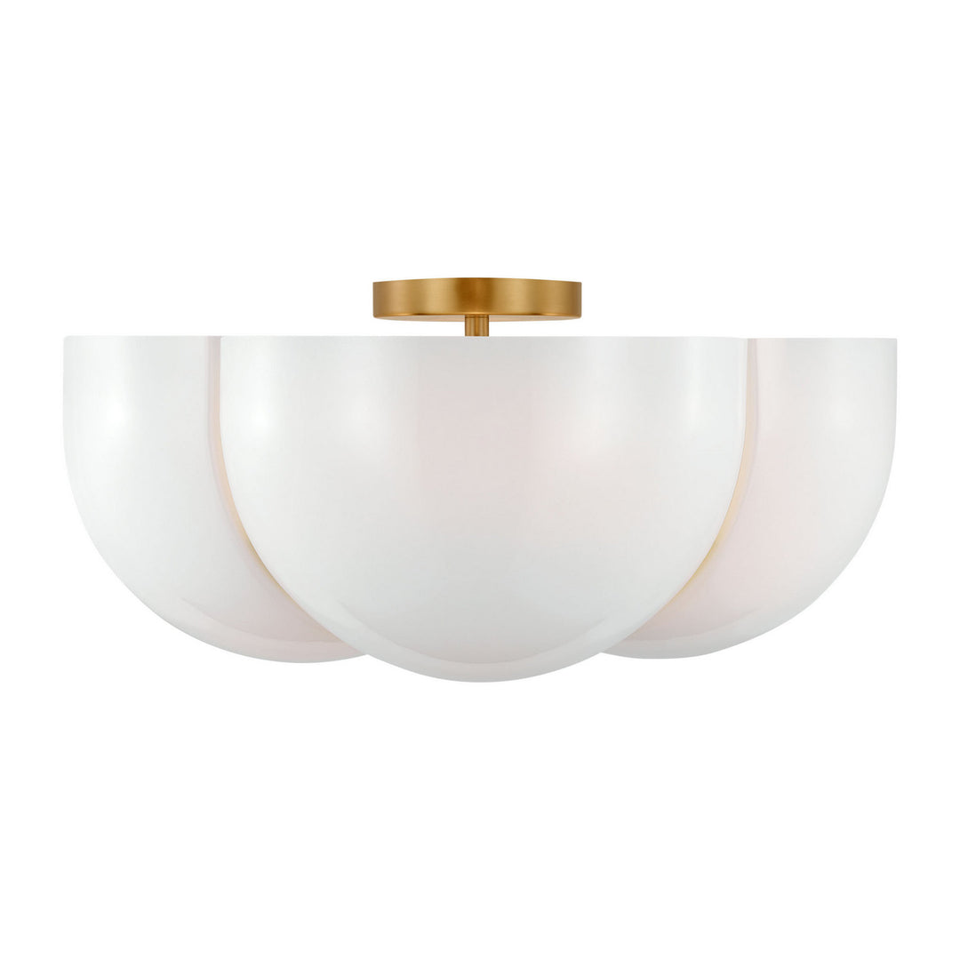 Visual Comfort Studio Canada - LXF1004BBS - Four Light Semi-Flush Mount - Cheverny - Burnished Brass