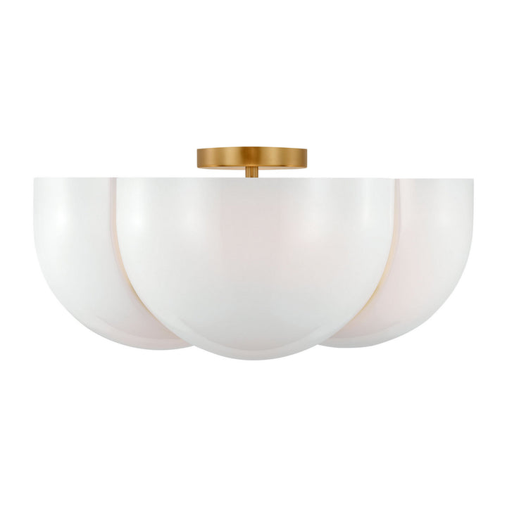 Visual Comfort Studio Canada - LXF1004BBS - Four Light Semi-Flush Mount - Cheverny - Burnished Brass