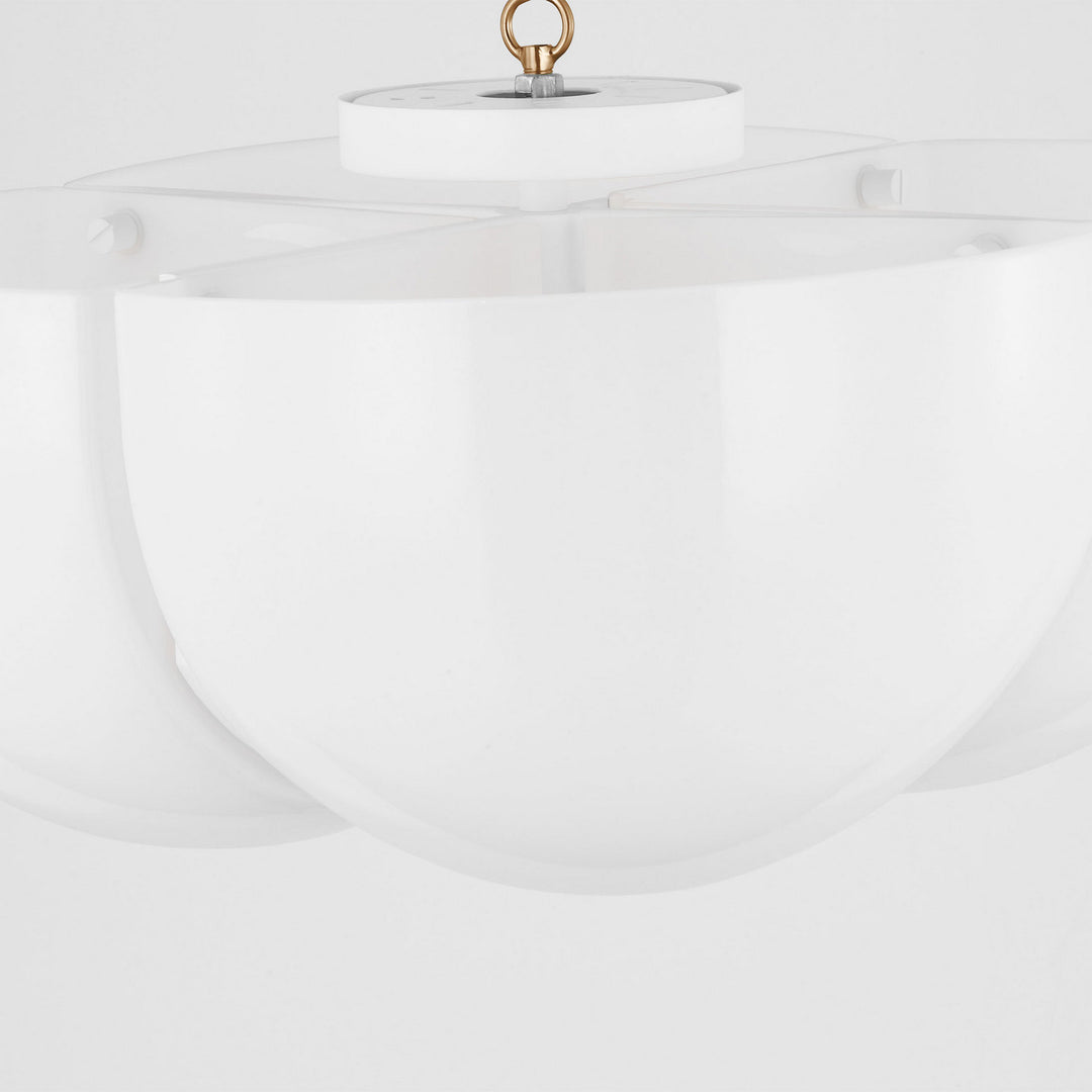 Visual Comfort Studio Canada - LXF1004MWT - Four Light Semi-Flush Mount - Cheverny - Matte White