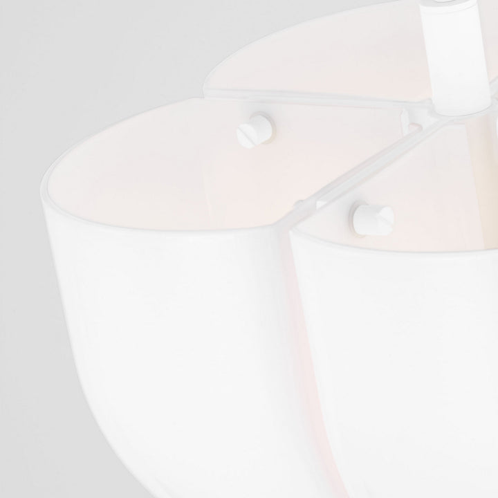 Visual Comfort Studio Canada - LXP1044MWT - Four Light Pendant - Cheverny - Matte White