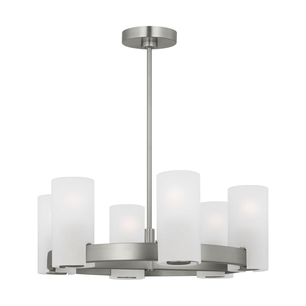 Visual Comfort Studio Canada - DJC1156BS - Six Light Chandelier - Rhode - Brushed Steel