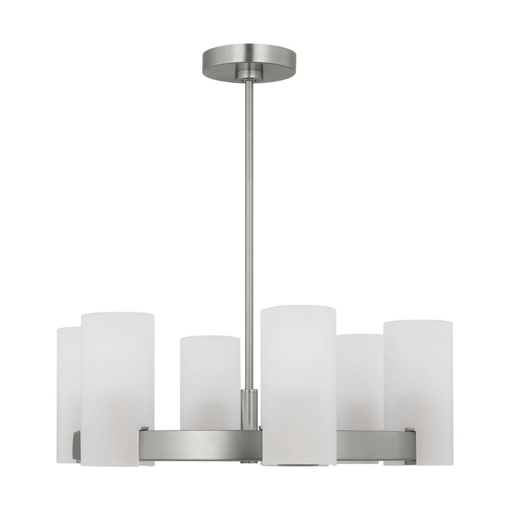 Visual Comfort Studio Canada - DJC1156BS - Six Light Chandelier - Rhode - Brushed Steel