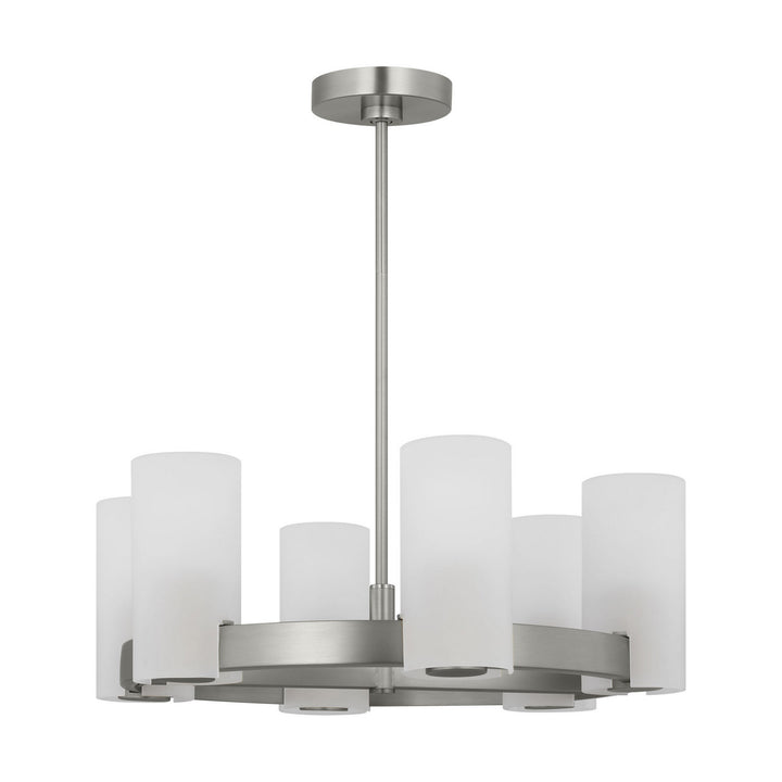 Visual Comfort Studio Canada - DJC1156BS - Six Light Chandelier - Rhode - Brushed Steel