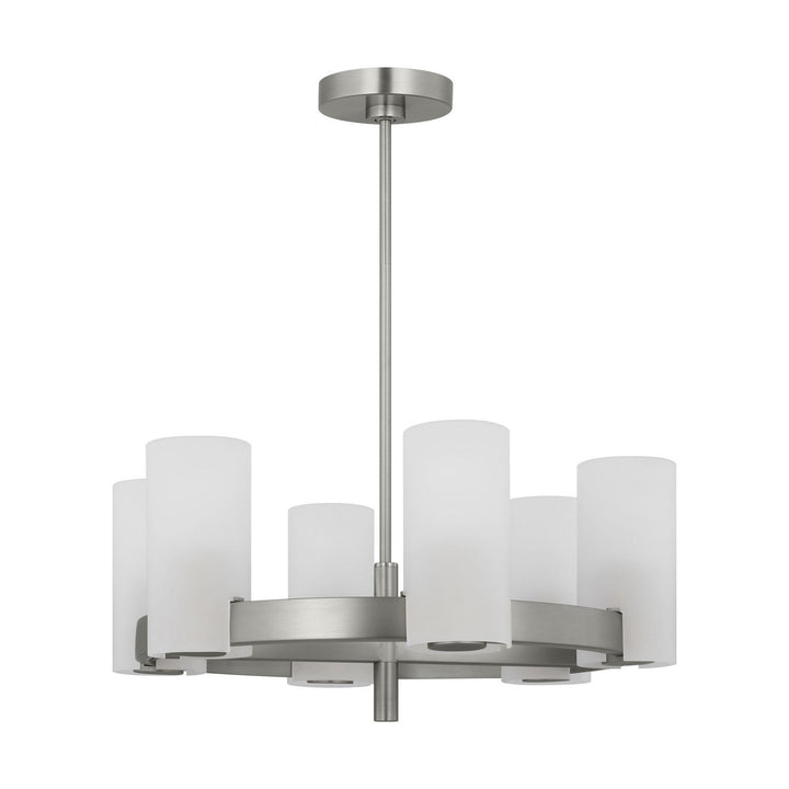 Visual Comfort Studio Canada - DJC1156BS - Six Light Chandelier - Rhode - Brushed Steel