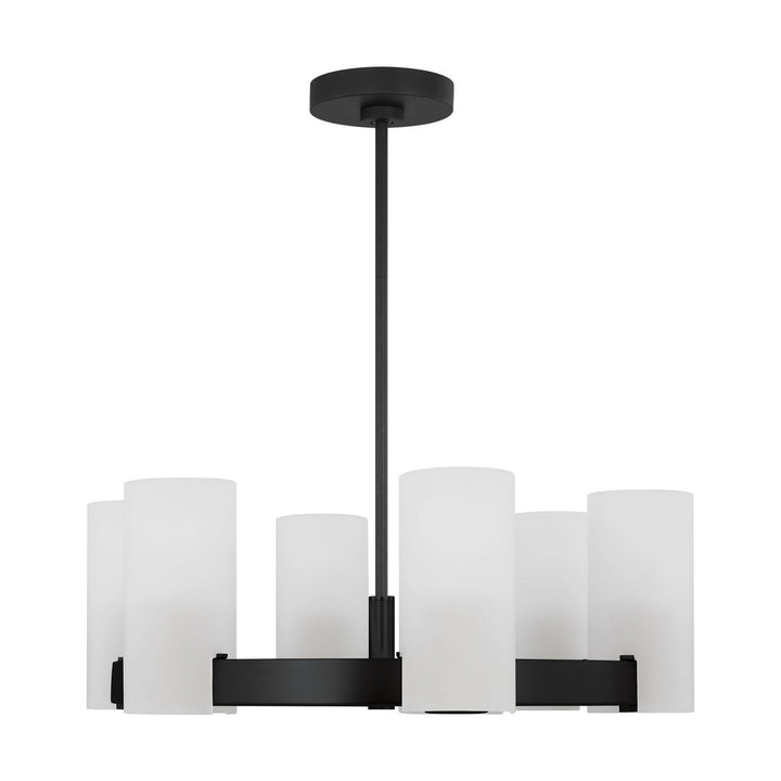 Visual Comfort Studio Canada - DJC1156MBK - Six Light Chandelier - Rhode - Midnight Black