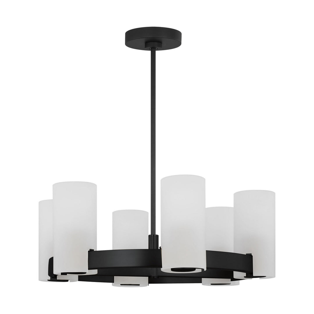 Visual Comfort Studio Canada - DJC1156MBK - Six Light Chandelier - Rhode - Midnight Black