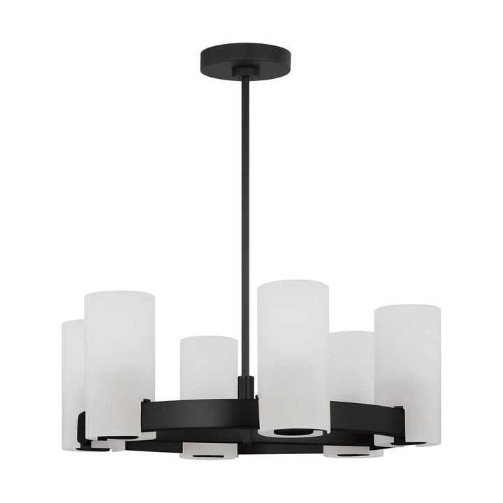 Visual Comfort Studio Canada - DJC1156MBK - Six Light Chandelier - Rhode - Midnight Black