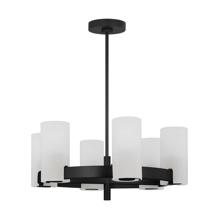 Visual Comfort Studio Canada - DJC1156MBK - Six Light Chandelier - Rhode - Midnight Black