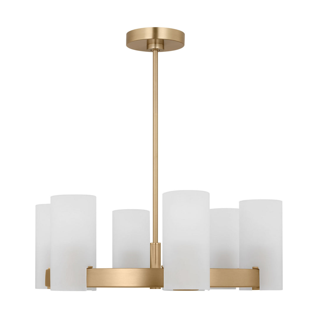 Visual Comfort Studio Canada - DJC1156SB - Six Light Chandelier - Rhode - Satin Brass