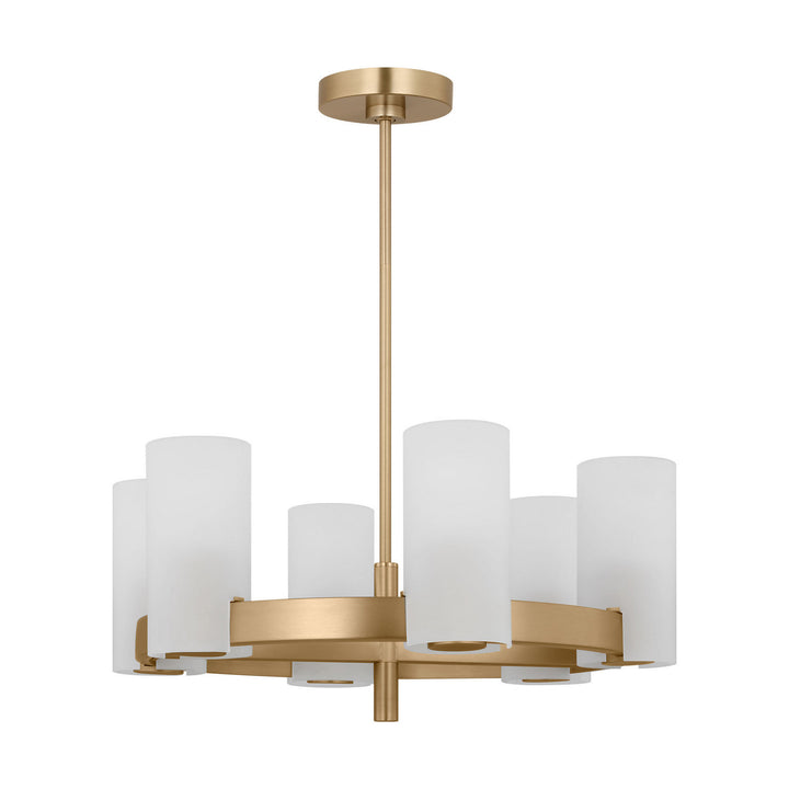 Visual Comfort Studio Canada - DJC1156SB - Six Light Chandelier - Rhode - Satin Brass