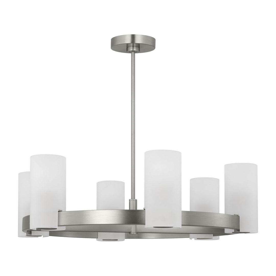 Visual Comfort Studio Canada - DJC1166BS - Six Light Chandelier - Rhode - Brushed Steel
