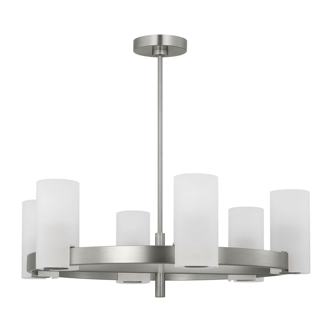 Visual Comfort Studio Canada - DJC1166BS - Six Light Chandelier - Rhode - Brushed Steel